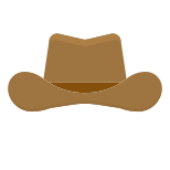 cowboy hat icon