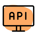 Computer API used programming graphical user interface icon