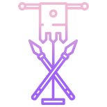 Spear And Flag icon