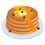 Pfannkuchen-Emoji icon