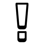 Exclamation Mark icon