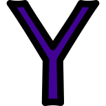 Yahoo an american web services provider company icon