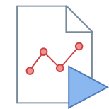 Play Graph Report icon