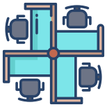 Cubicle icon