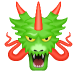 cara de dragão icon