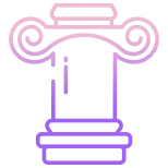 Ionic Greek Pillar icon