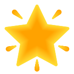 estrella brillante icon