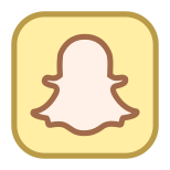 snapchat-quadrado icon
