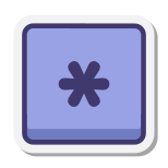 Asterisk Key icon