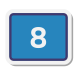 8 C icon