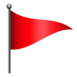 Треугольный флаг icon