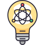 Atom Bulb icon