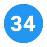 34 Circle icon