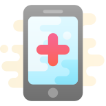 Medizinische mobile App icon