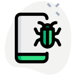 Programming bug in smartphone application and software icon