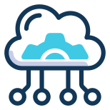 Cloud computing icon