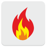 Flame icon