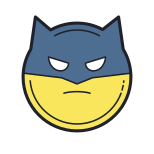 Batman Emoji icon