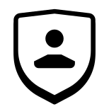Escudo de usuário icon