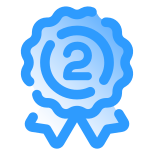 Zweitplatziertes Band icon