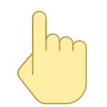 Ein Finger icon