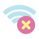 No WiFi icon