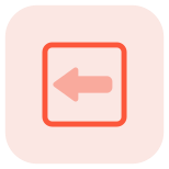 Left Arrow direction for the navigation of the traffic icon