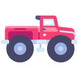 Monster car icon