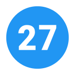 27 cerchi icon