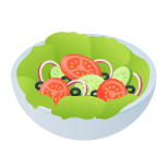 emoji de salada verde icon