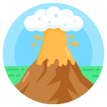 Volcano icon