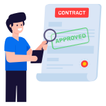 Approved Contract icon