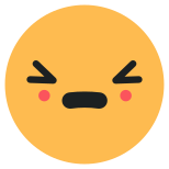 blushing emoji icon