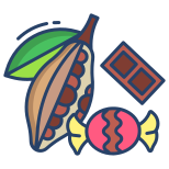 Dark Chocolate And Cocoa Powder icon