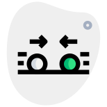 Collision of balls to recreate the existing energy icon