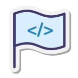 drapeau de programmation icon