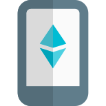 Free smartphone application for ethereum currency mining icon