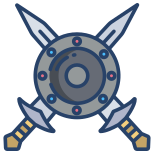 Soldier Shield And Swords icon