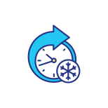 Ultra Cold Storage Temperature icon