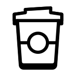 Café para llevar icon