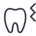 sensibilidad dental icon