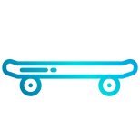 Skateboard icon