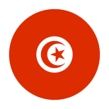 Tunísia-circular icon