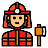 Firewoman icon