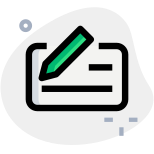 Money transfer check signature transfer money order icon