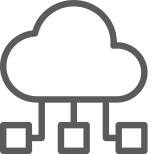 Cloud computing icon