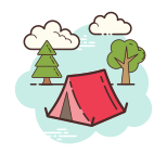 キャンプテント icon