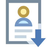 Download Resume icon