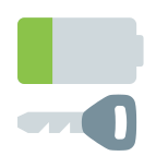 Key Fob Battery Low icon