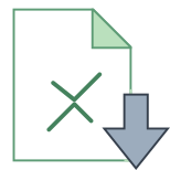 Xls Export icon